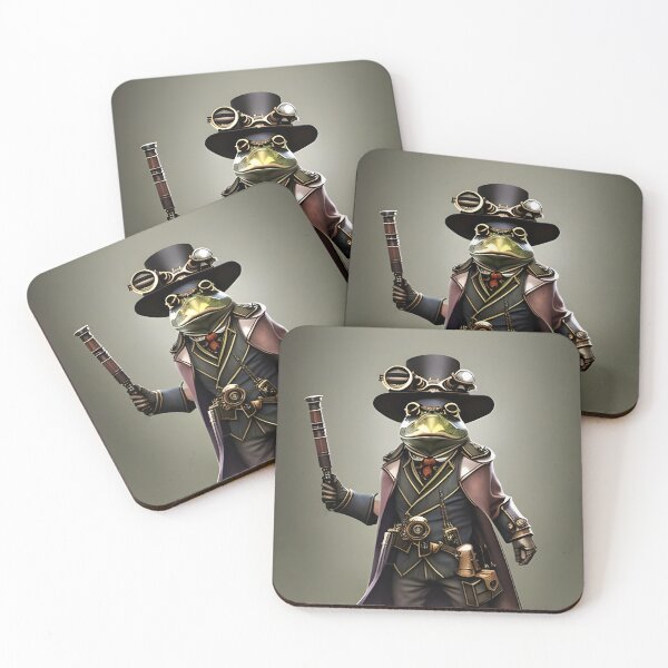 Item preview, Steampunk Frog Professor V2 designed and sold by Solotrope.