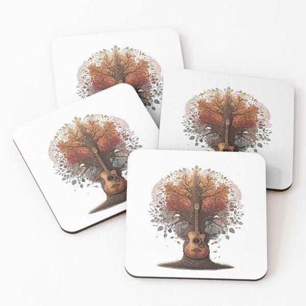Item preview, Acoustic Guitar Tree Of Life designed and sold by Azhastor.