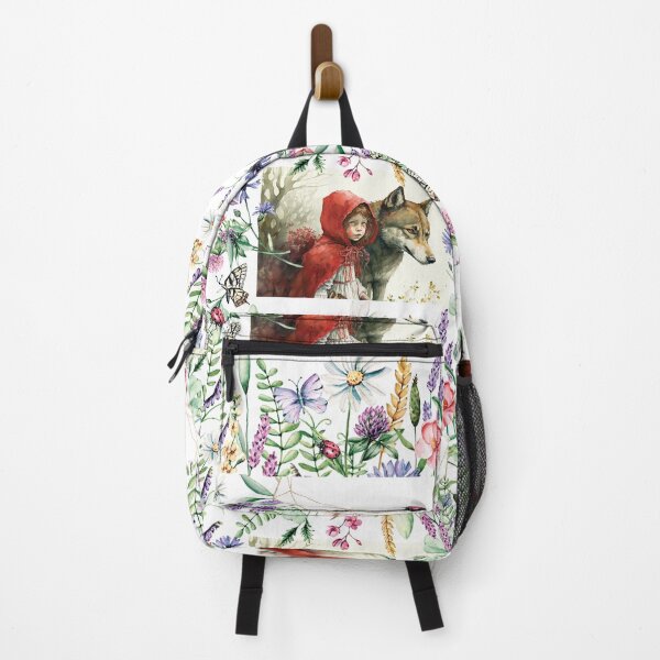 Item preview, Little Red Riding Hood Watercolor Art designed and sold by ORIGENcreate.