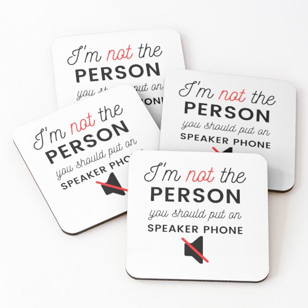 Item preview, I_m not The Person You Should Put on Speaker Phone trending designed and sold by KarsonLindgren.