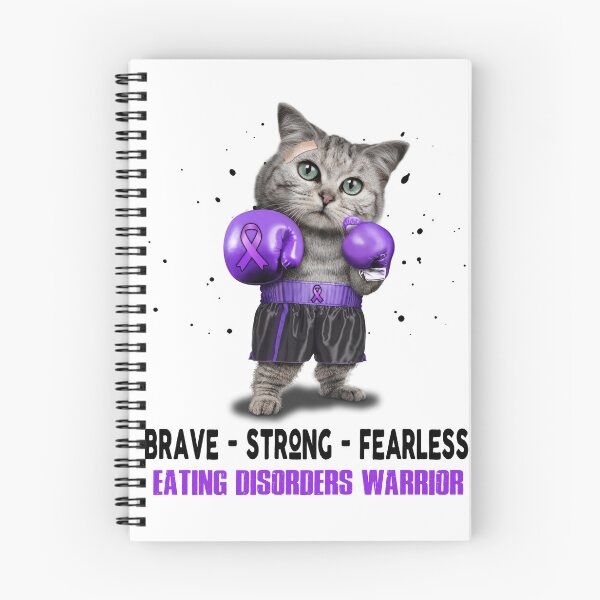 Item preview, Eating disorders Warrior - BRAVE STRONG FEARLESS designed and sold by Berriosly.