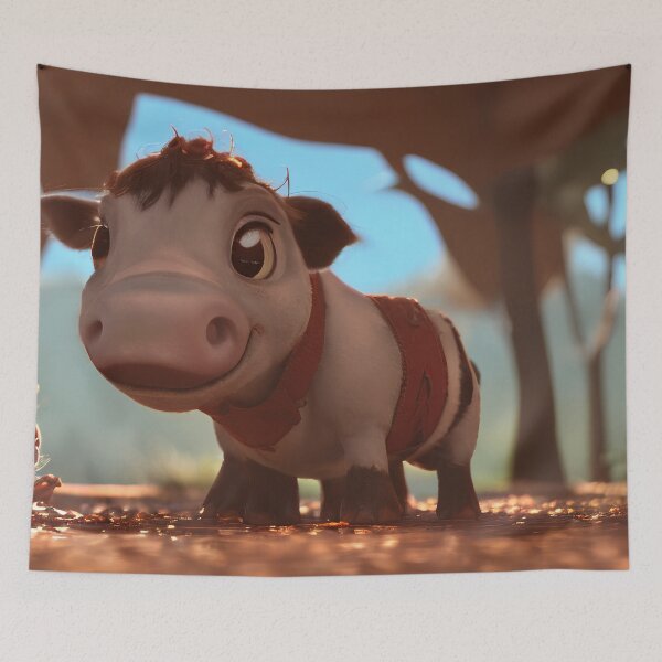 Item preview, Bessie the cow saves Alice! designed and sold by BabyShmoopies.