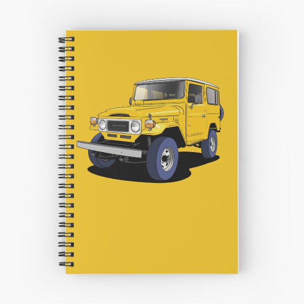 Item preview, Yellow Toyota Land Cruiser  designed and sold by Webazoot Industries - Car Art.