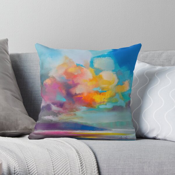 Vapour Throw Pillow