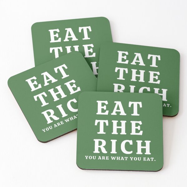 Item preview, Eat the rich. You are what you eat. designed and sold by chitchat917.