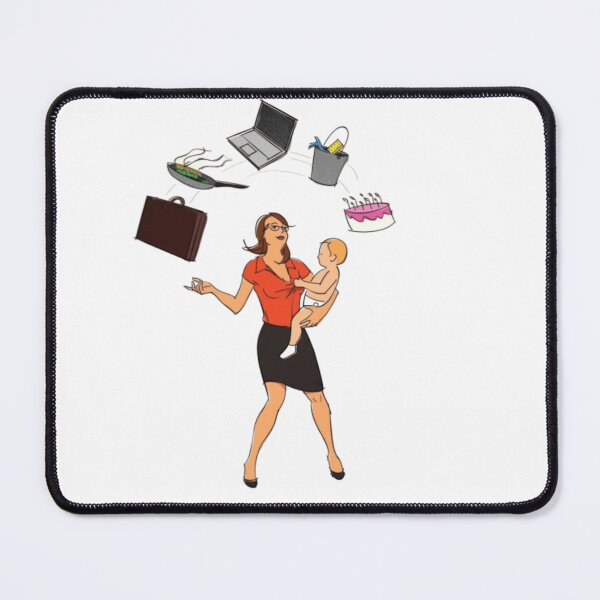Item preview, multitasking woman single mother designed and sold by xenxanses2.