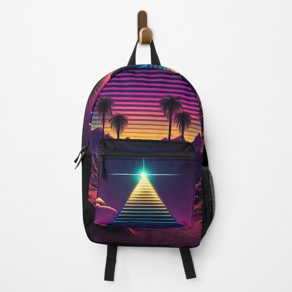 Item preview, Luminous Monolith: A Retrowave Pyramid designed and sold by Mullet Monkey.