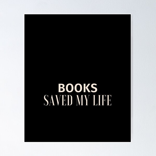 Item preview, Books saved my life designed and sold by lang-popart.
