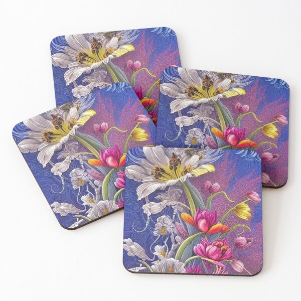 Item preview, A vibrant floral panel designed and sold by RiaKarma.