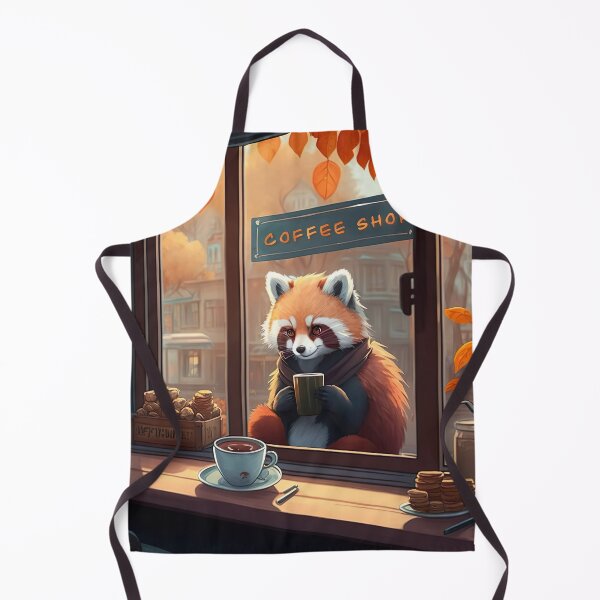 Item preview, Panda Coffee Shop Autumn designed and sold by Makoto-Styl.