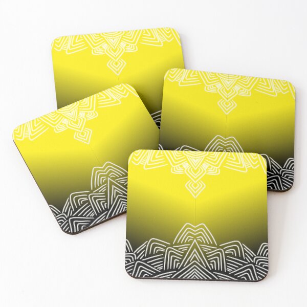 Item preview, yellow geometric background designed and sold by yessebel.