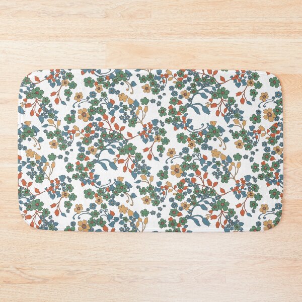 Item preview, 70's inspired Floral Print designed and sold by whimsymimi.