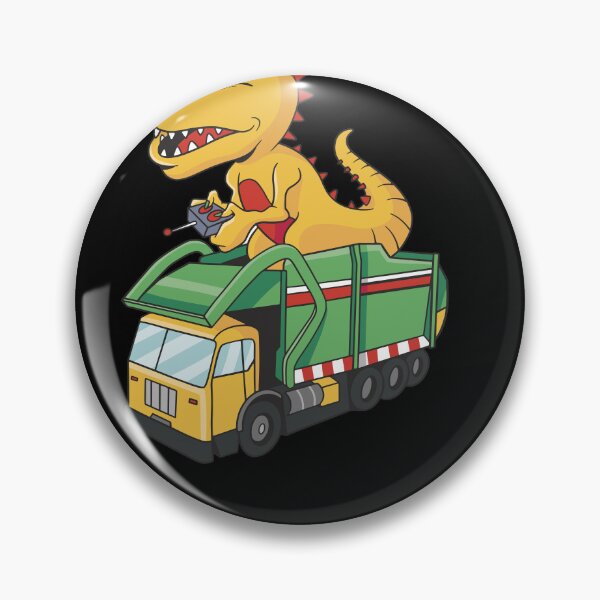 Item preview, Garbage Truck T-Rex Loving Boys and Girls T Shirt designed and sold by Hema Thilakaratne.