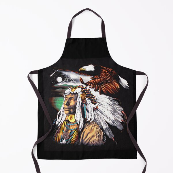 Item preview, RETRO INDIAN CHIEF EAGLE DESIGN REPLICA designed and sold by THE AMERICAN TEEVANGELIST.