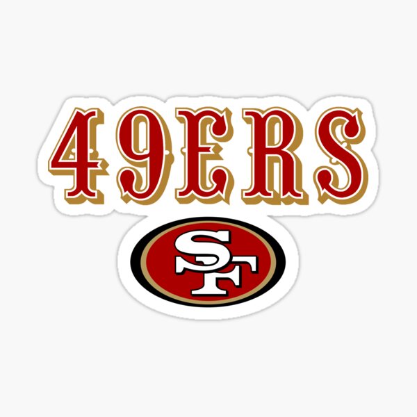 San Francisco 49ers Stickers for Sale