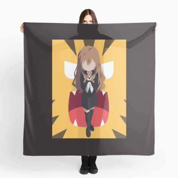 Taiga and her precious scarf : r/toradora