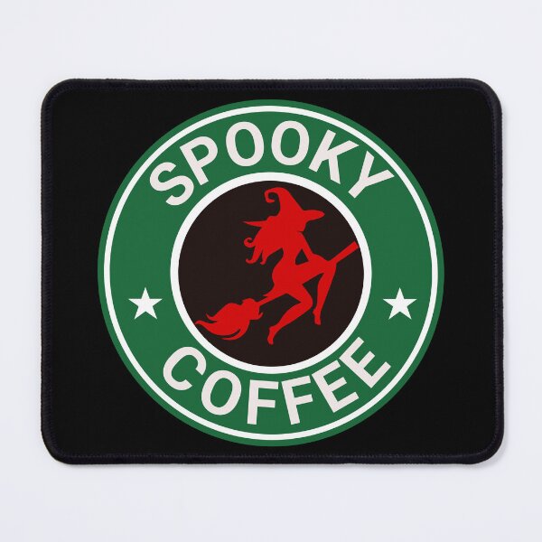 Item preview, Spooky Sexy Halloween Red Witch Coffee Shop & Bakery designed and sold by DreamSwiftly.