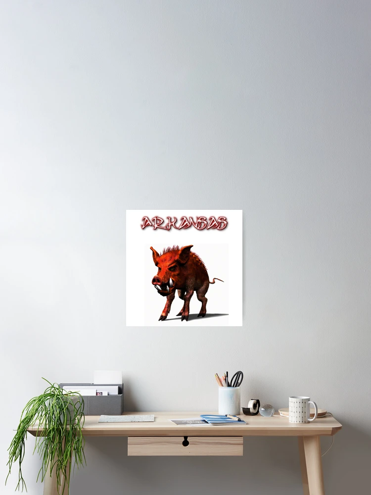 Thumbnail 2 of 3, Poster, Arkansas Razorback designed and sold by Healio2.