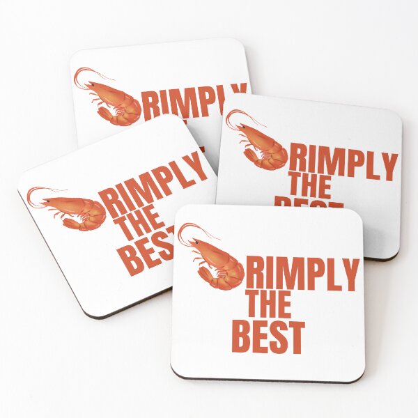 Item preview, Shrimply the best - Shrimply pun - K367 -  designed and sold by K367.