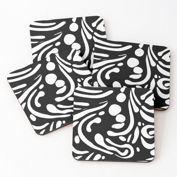 Item preview, Modern Swirl Design in Black and White designed and sold by Righan Wallace.