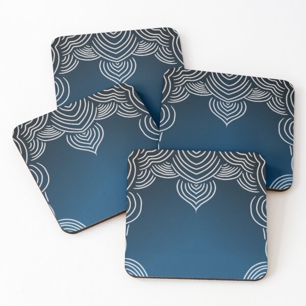 Item preview, blue geometric background designed and sold by yessebel.