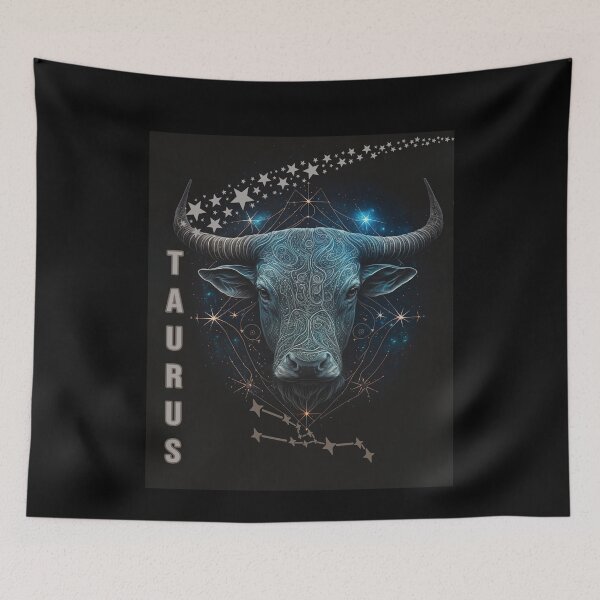 Item preview, Taurus The Bull - Astrological Sun Sign designed and sold by ColorfulMystic.