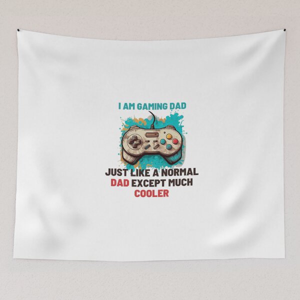 Item preview, I Am Gaming Dad Just Like A Normal Dad Except Much Cooler designed and sold by Esc4n0r.