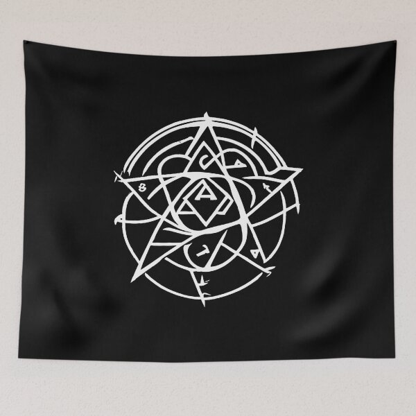 Item preview, Chaos Magick Sigil for Health, Wealth and Happiness designed and sold by Gogmagosh.