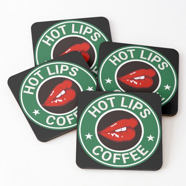 Item preview, Hot Lips Sexy Coffee Shop & Bakery designed and sold by DreamSwiftly.