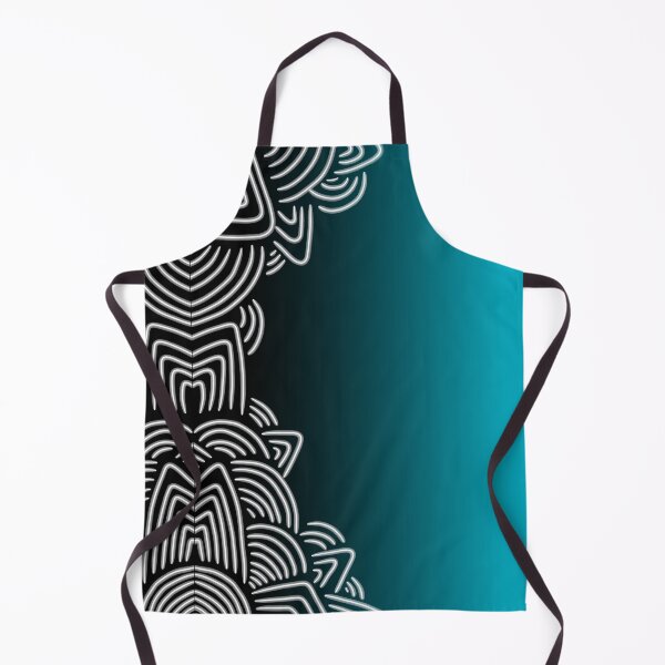 Item preview, Turquoise blue geometric background copy designed and sold by yessebel.
