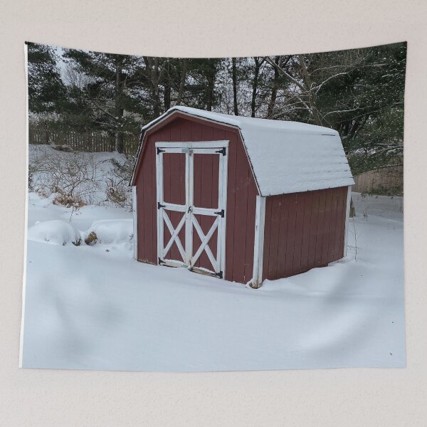 Item preview, Snowy Shed  designed and sold by CJRPics.
