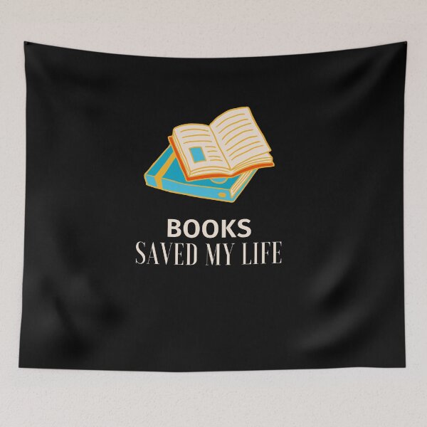Item preview, Books saved my life designed and sold by lang-popart.