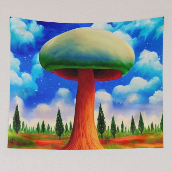 Item preview, Mushroom Tree  designed and sold by SquishStitches.