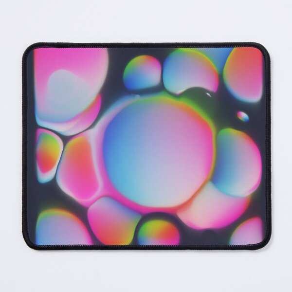 Item preview, fluid Colorful rainbow bubbles abstract designed and sold by xenxanses2.