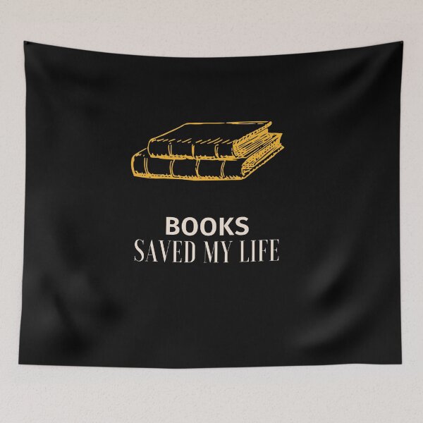 Item preview, Books saved my life designed and sold by lang-popart.