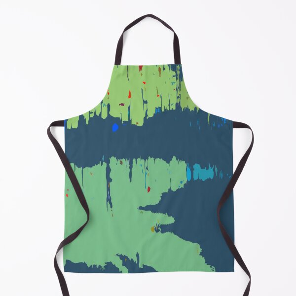 Item preview, Modern Grunge Design in Blue and Green designed and sold by Righan Wallace.