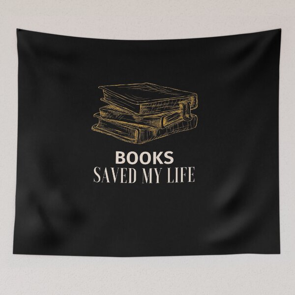Item preview, Books saved my life designed and sold by lang-popart.