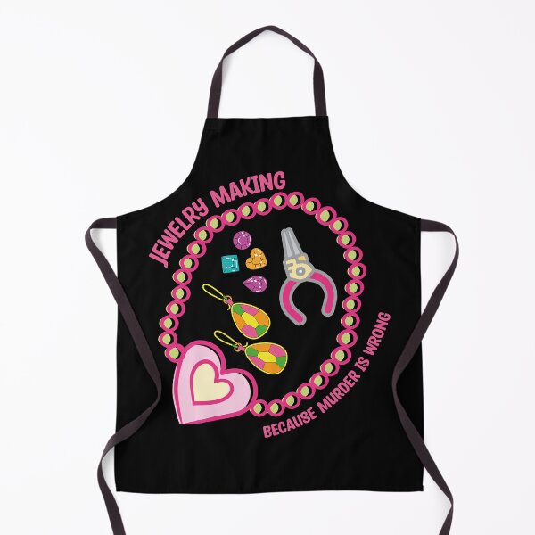 Item preview, Jewelry making because murder is wrong metalsmith bead artist jeweler tools cute gift designed and sold by MetalicBabe.