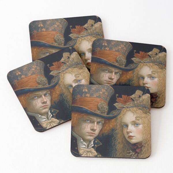 Item preview, The Mad Hatter and Alice - Alice in Wonderland Collection designed and sold by faemcnally.