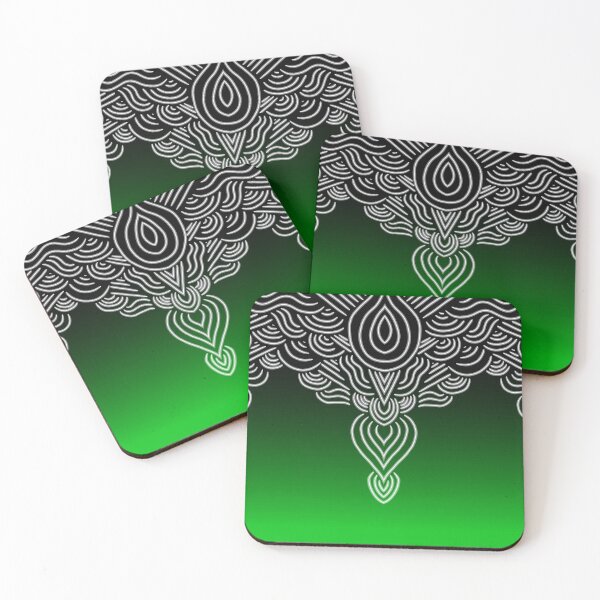 Item preview,  green geometric background designed and sold by yessebel.