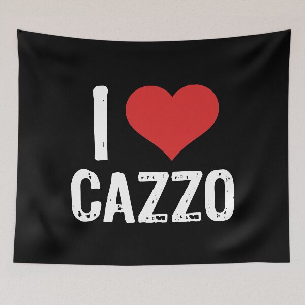 Item preview, I Love Cazzo designed and sold by The "I Love Everything" Shop.
