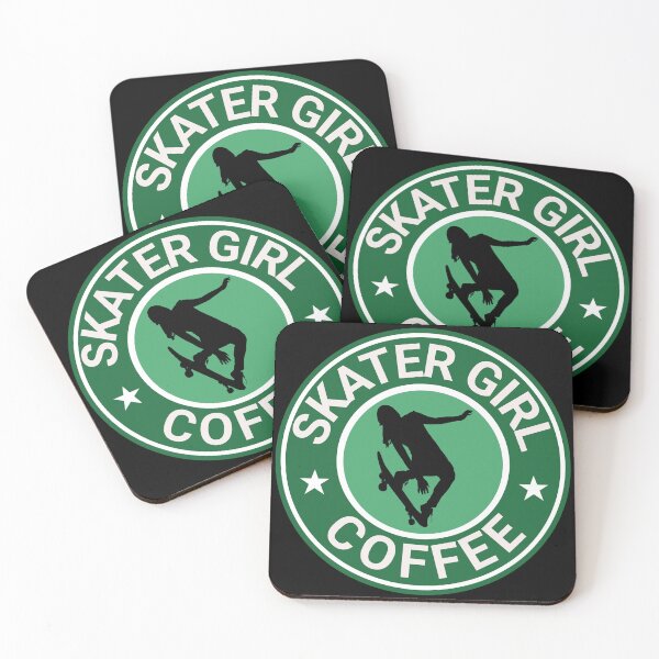 Item preview, Skater Girl Coffee Shop & Bakery designed and sold by DreamSwiftly.