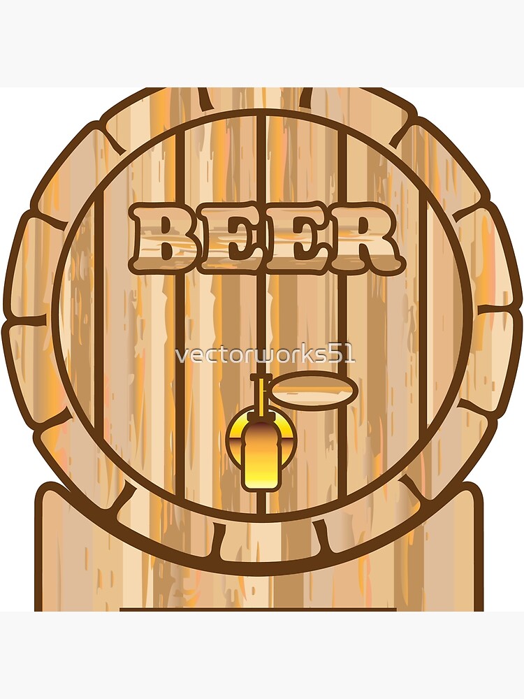 Beer Barrel Boat T-Shirt Design Vector – ThreadBasket