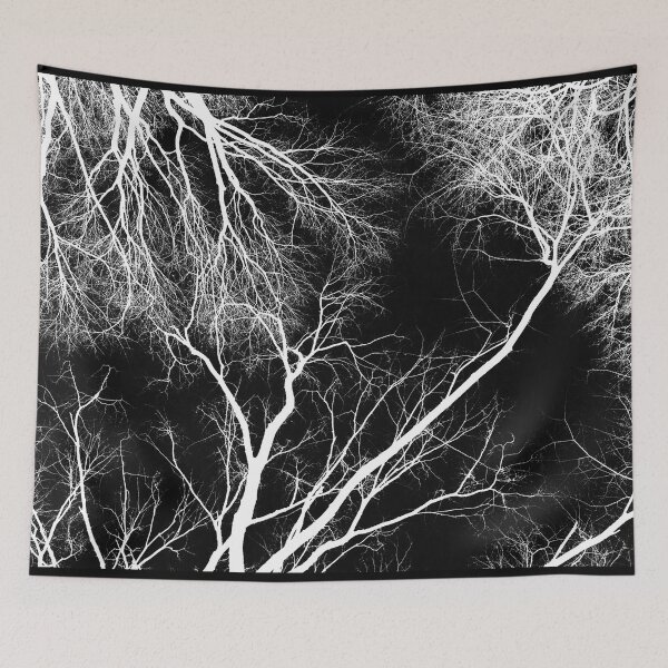 Item preview, Tree Scape Black and White Goth Digital Art designed and sold by Gogmagosh.