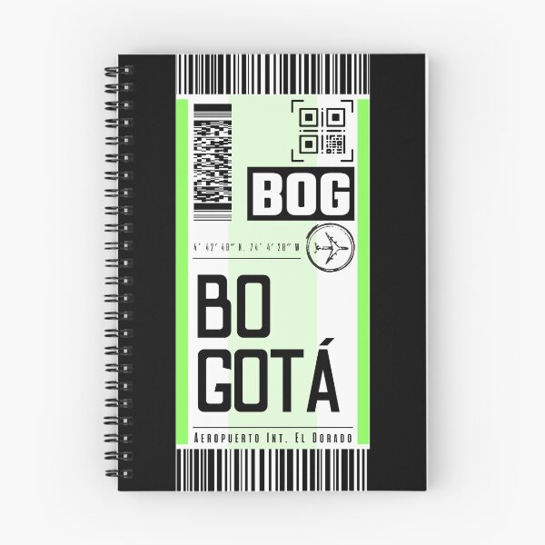 Item preview, BOGOTA BOG classic luggage tag airport stickers designed and sold by LeddsoDello.