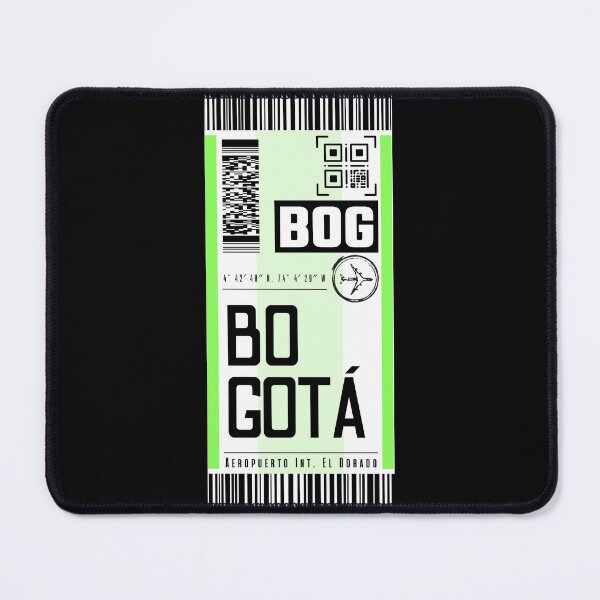 Item preview, BOGOTA BOG classic luggage tag airport stickers designed and sold by LeddsoDello.