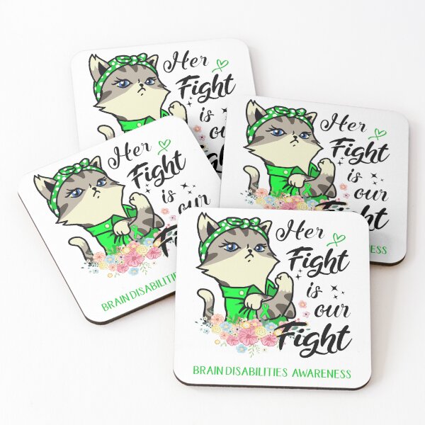 Item preview, Brain Disabilities Awareness - Her Fight is our Fight designed and sold by RekaJoJo.