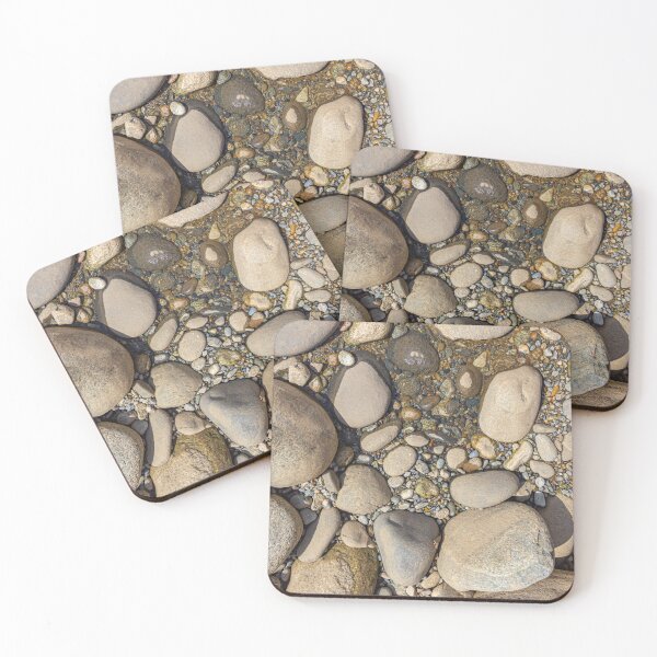 Item preview,  pebbles on river beach designed and sold by ricobarinas.