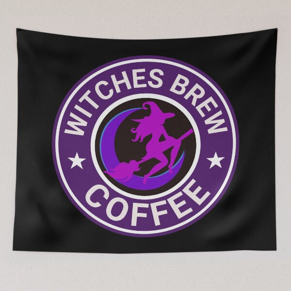 Item preview, Witches Brew Sexy Halloween Coffee Shop & Bakery designed and sold by DreamSwiftly.