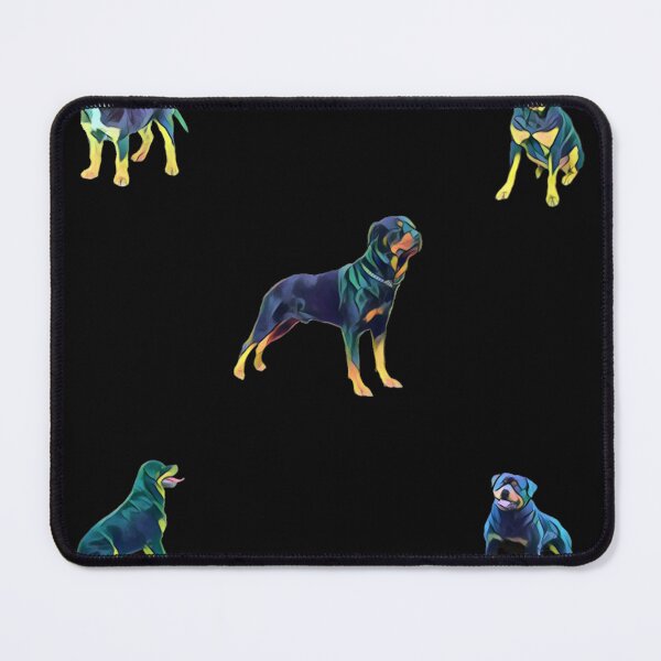 Item preview, Rottweiler Mix Pattern sticker pack - Black designed and sold by Dude Stuff.